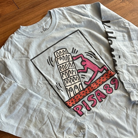 Keith Herring  PISA 89 Graphic Long Sleeve Shirt - Picture 2 of 6